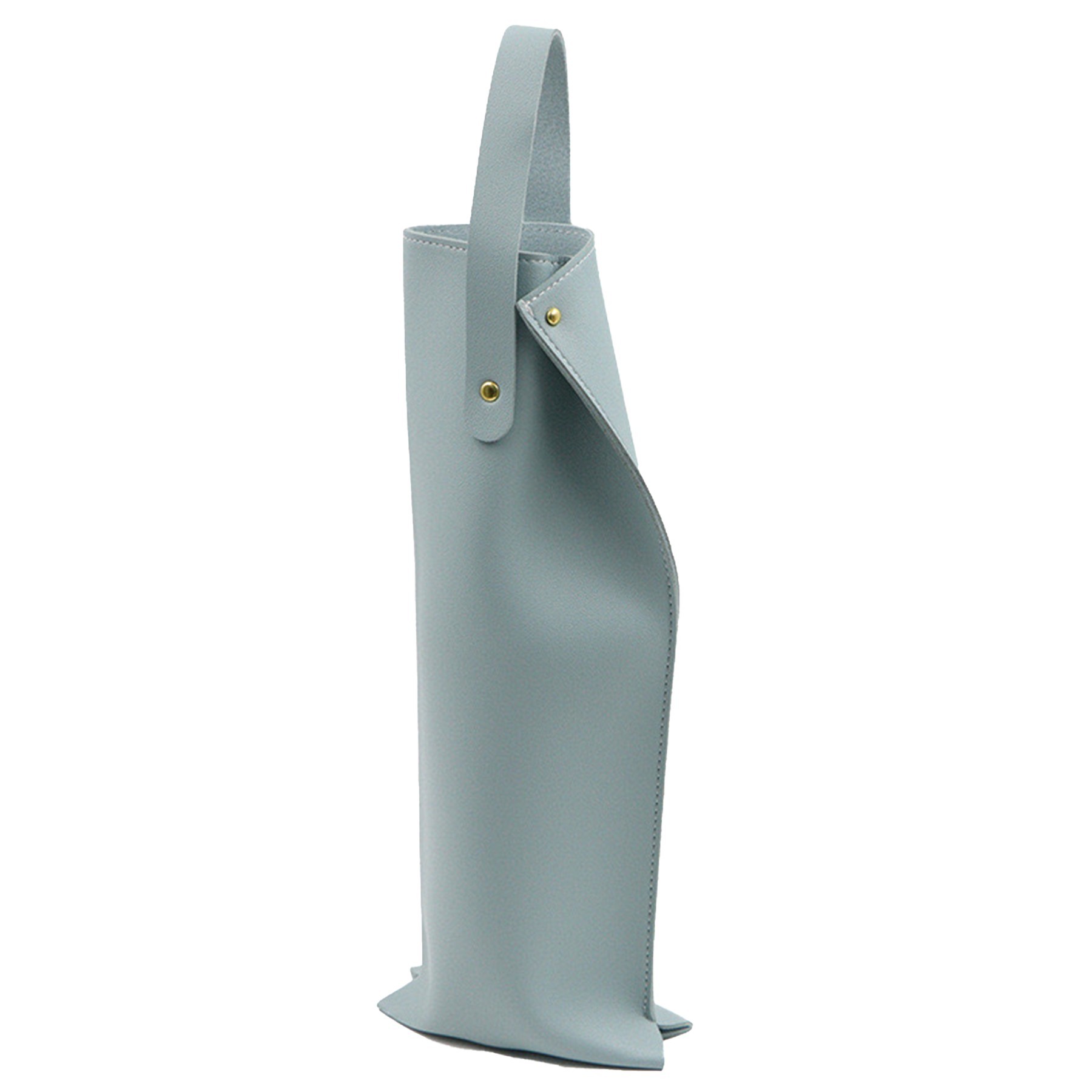 Leather Wine Tote Bag 4