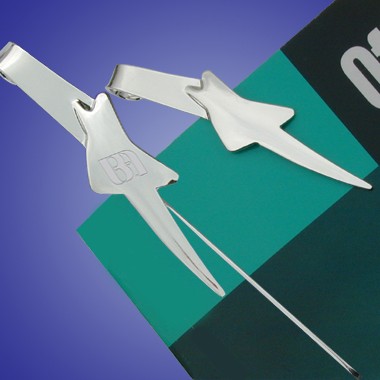 SILVER PLATED STAR BOOKMARKER 1