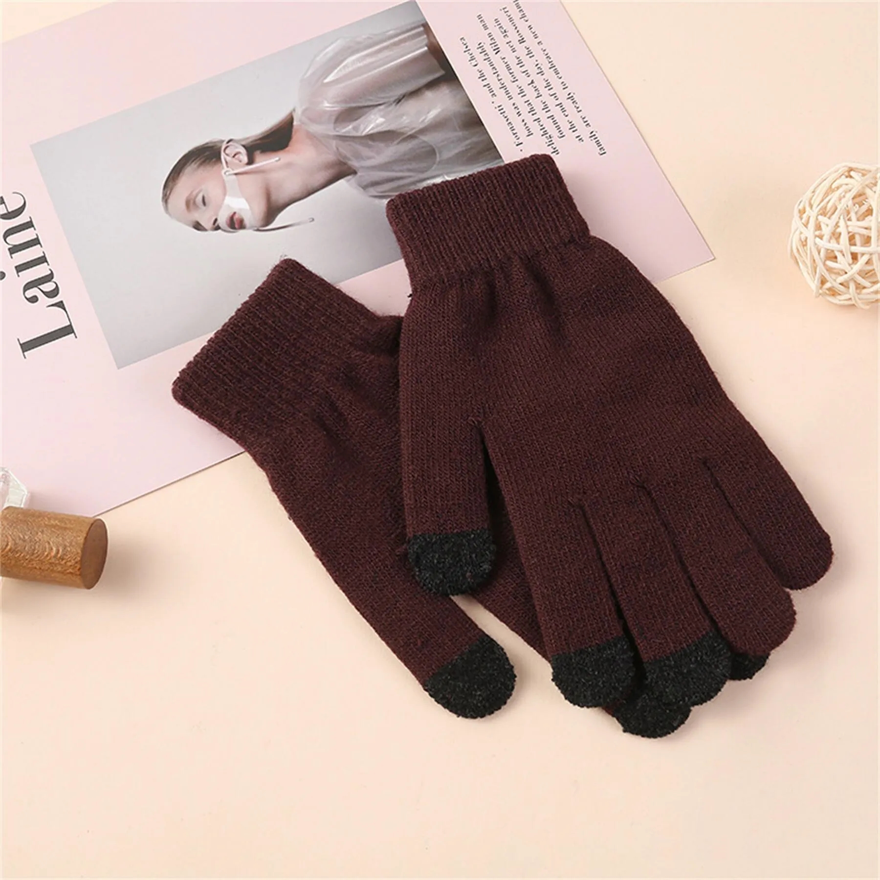 Unisex Thickened Touchscreen Gloves 4
