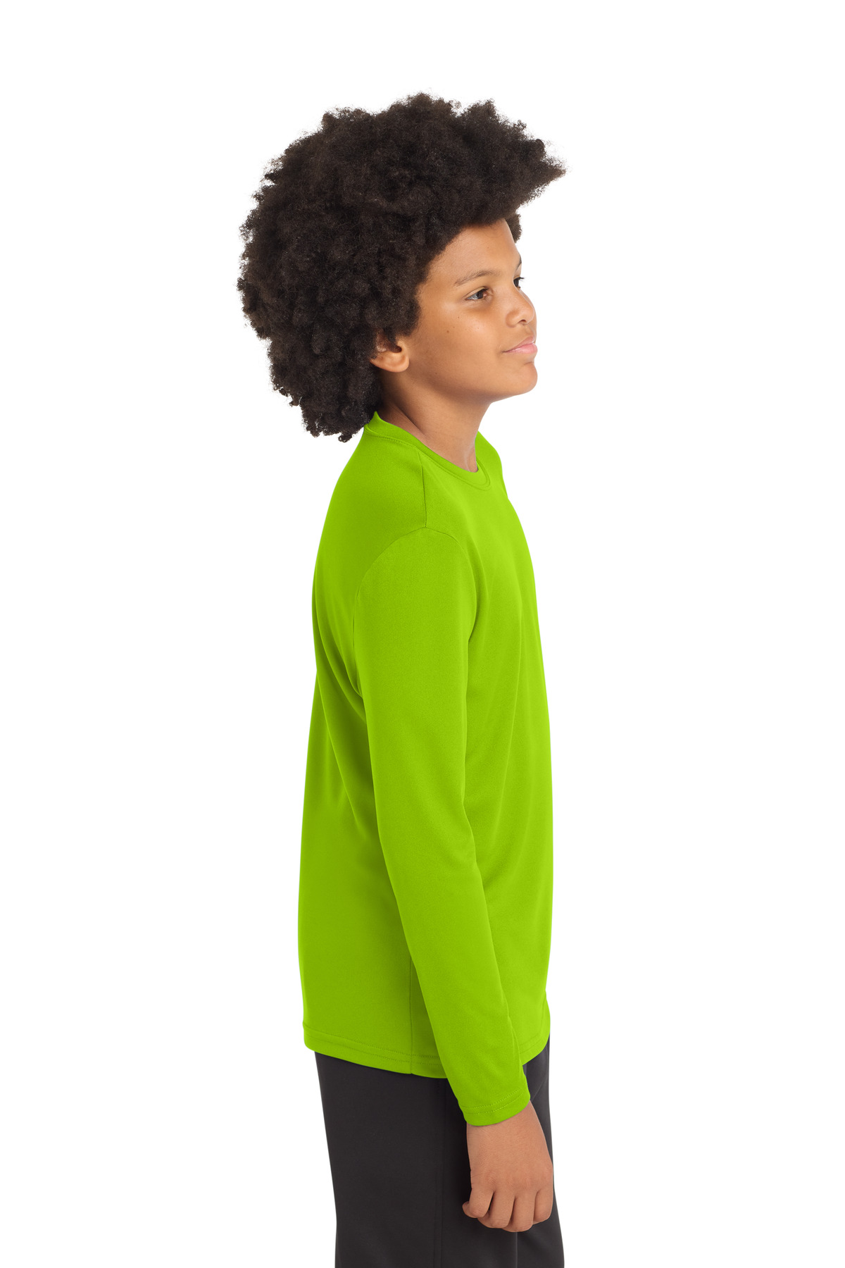 Sport-Tek Youth Long Sleeve PosiCharge Competitor Tee. YST350LS 56