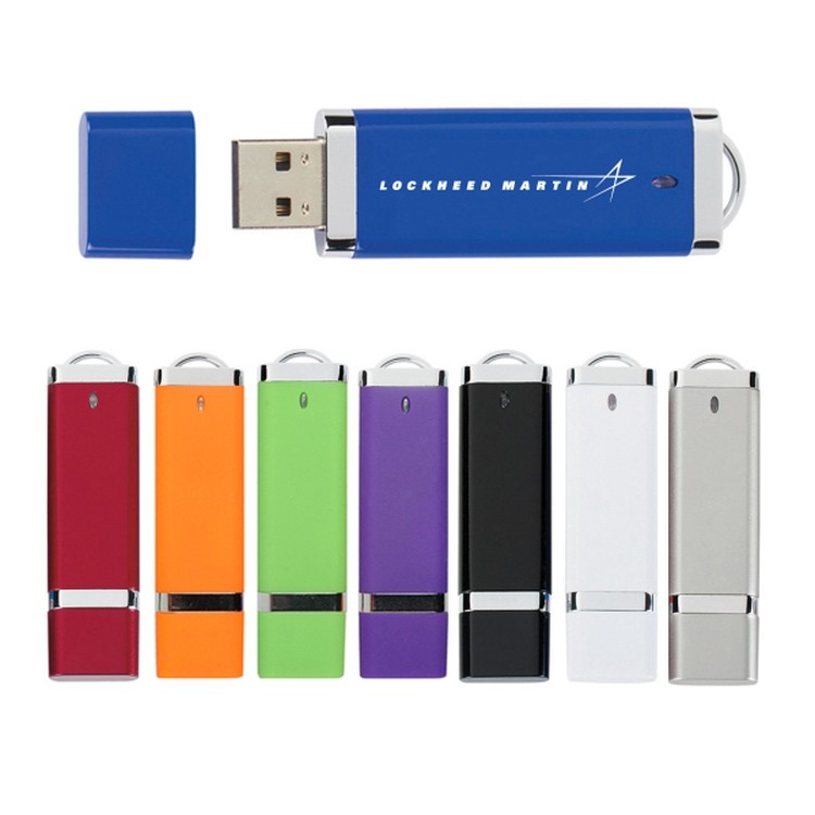 1GB USB Flash Drive w/Removable Cap 1