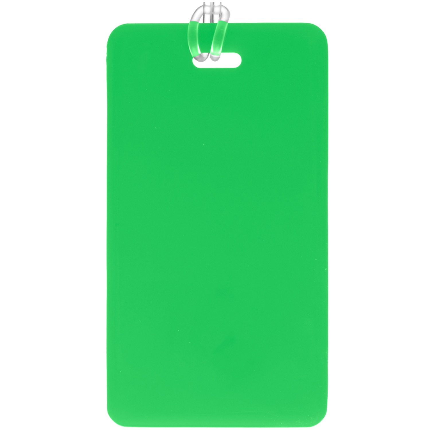 Plastic Luggage Tag with PVC Strap 9