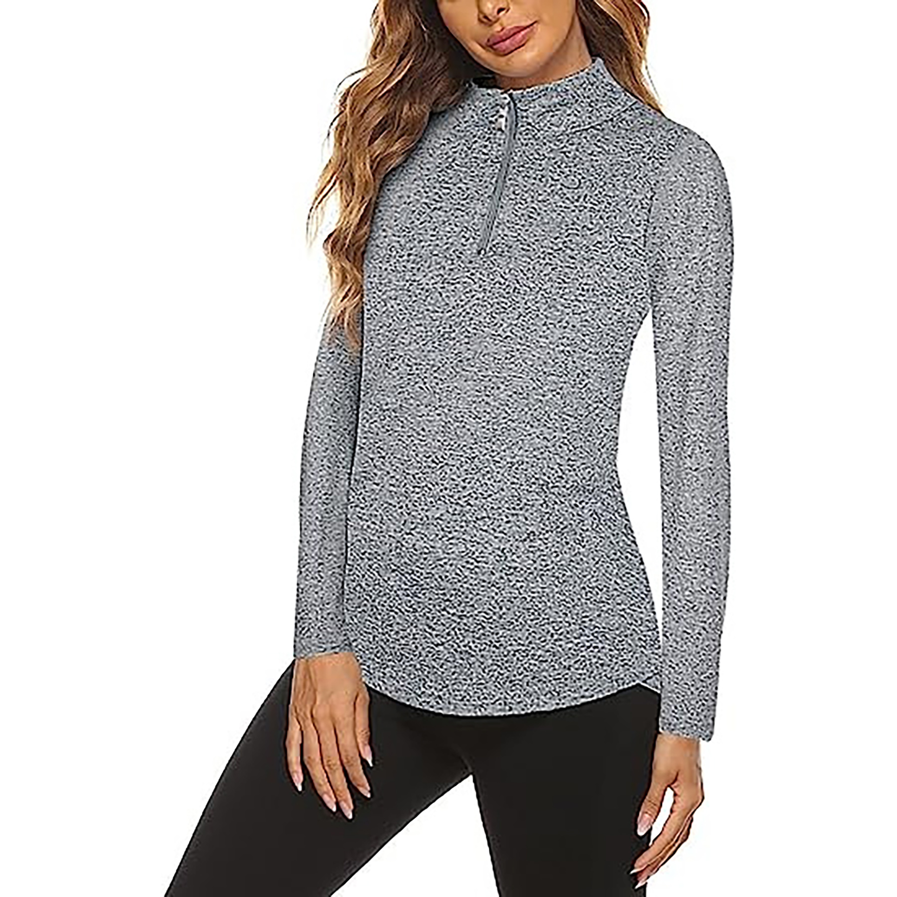 Women's Long Sleeve Workout Top 9