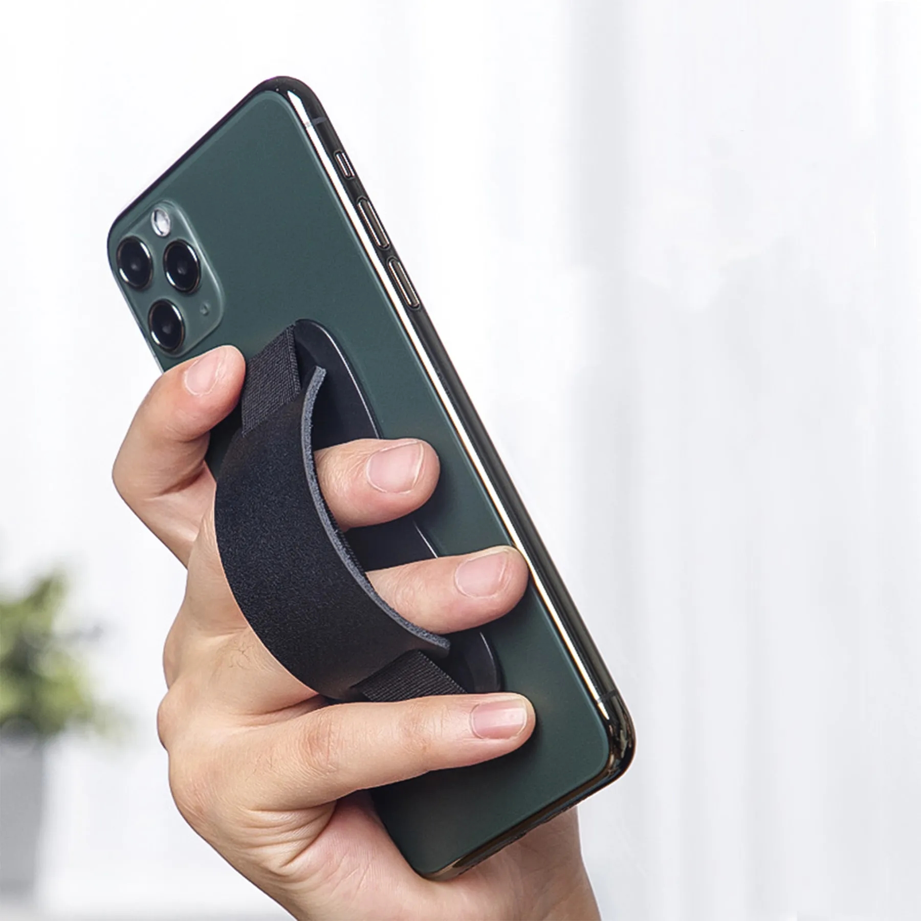 Cell Phone Finger Grip Strap Holder For Hand 2