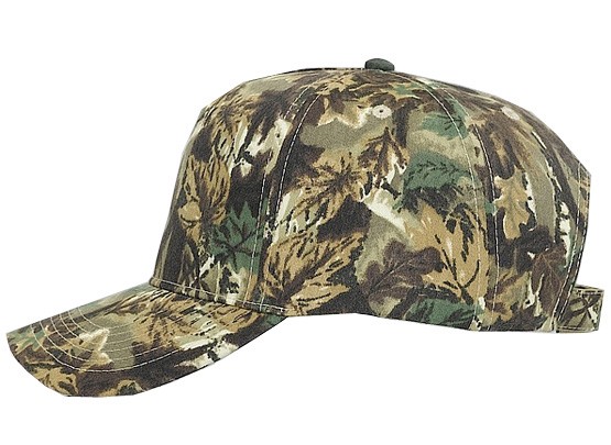 OTTO CAP® Camouflage 5 Panel Mid Profile Baseball Cap 1