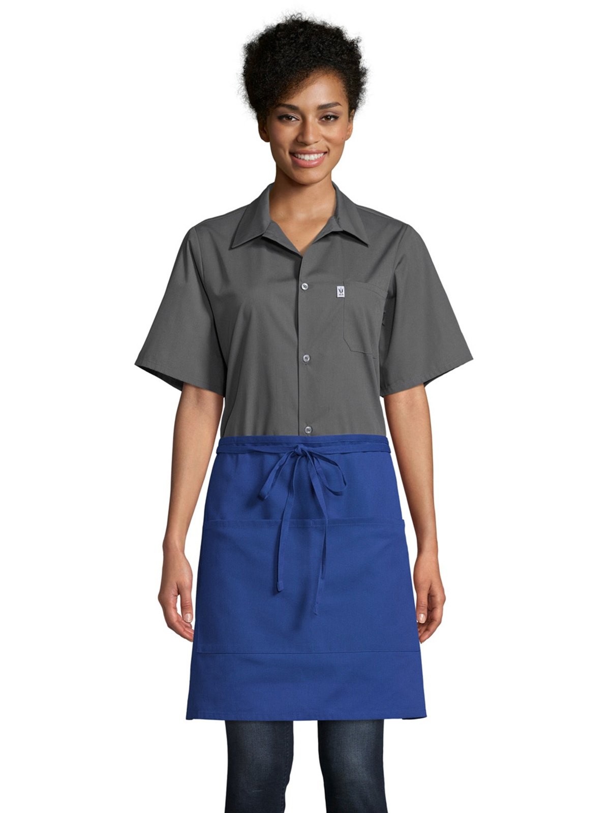 Uncommon Chef Aprons - Unisex Two-Section Patch Pocket Apron 7