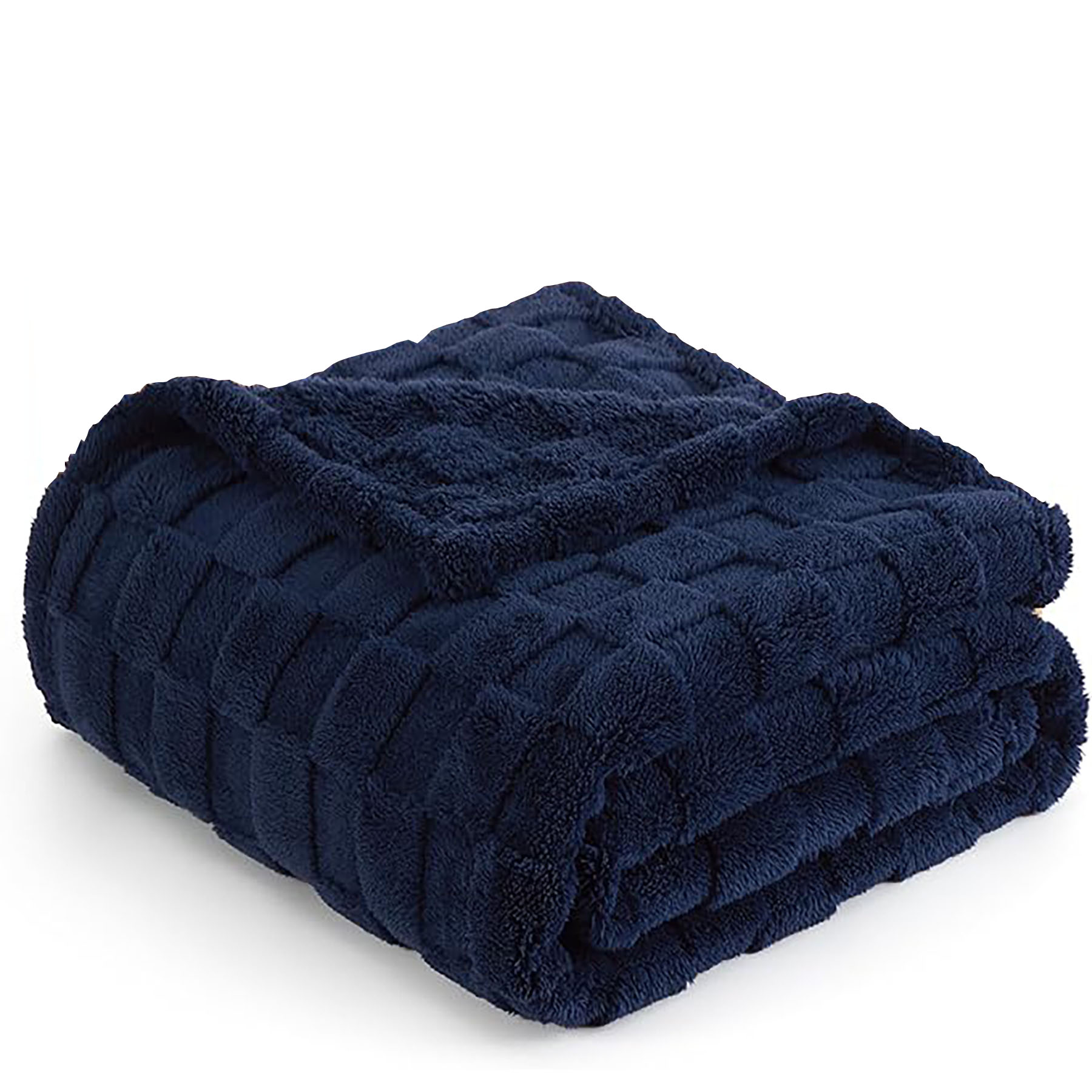 Checkered Fleece Throw Blanket 20