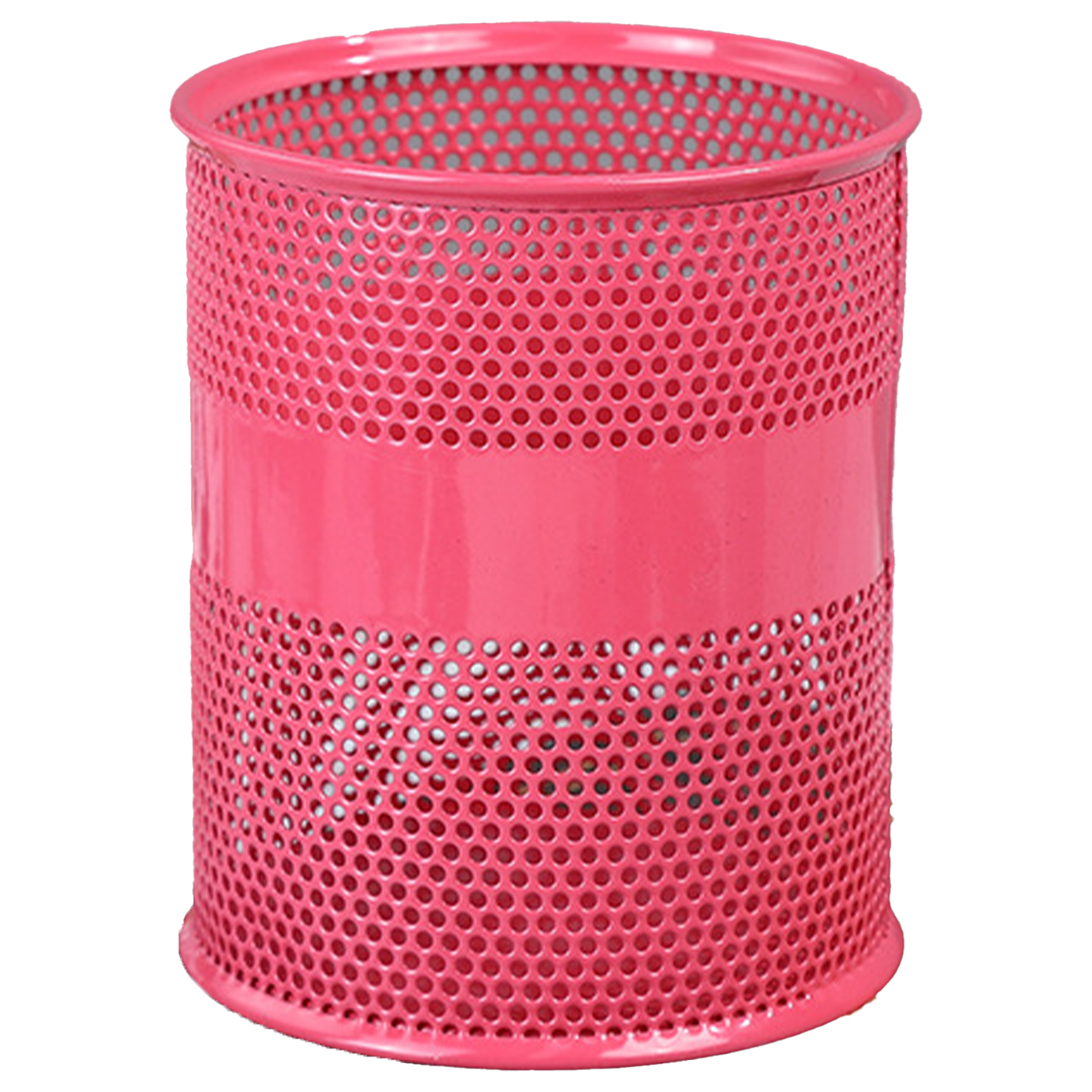 Iron Simple Solid Color Storage Pen Holder 6