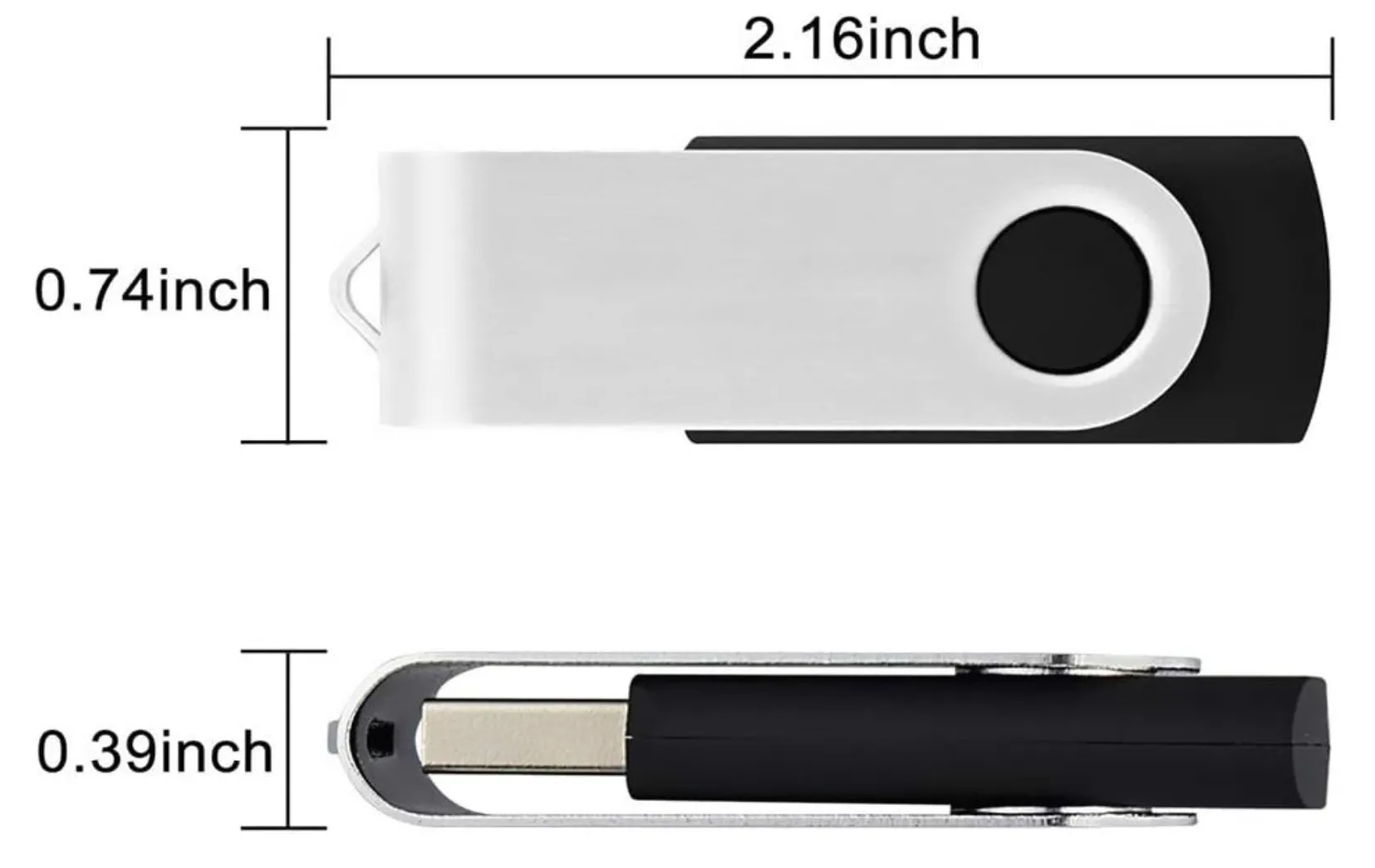 8GB USB Flash Jump Drive Fold Storage Memory 6