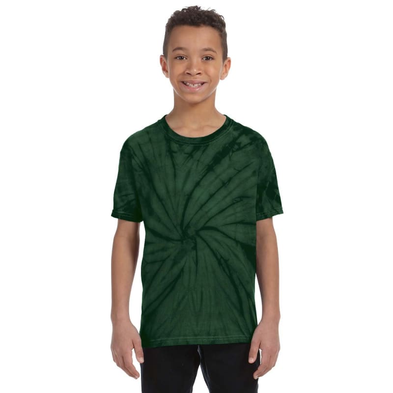 Tie-Dye Youth 5.4 Oz. 100% Cotton Spider T-Shirt 3