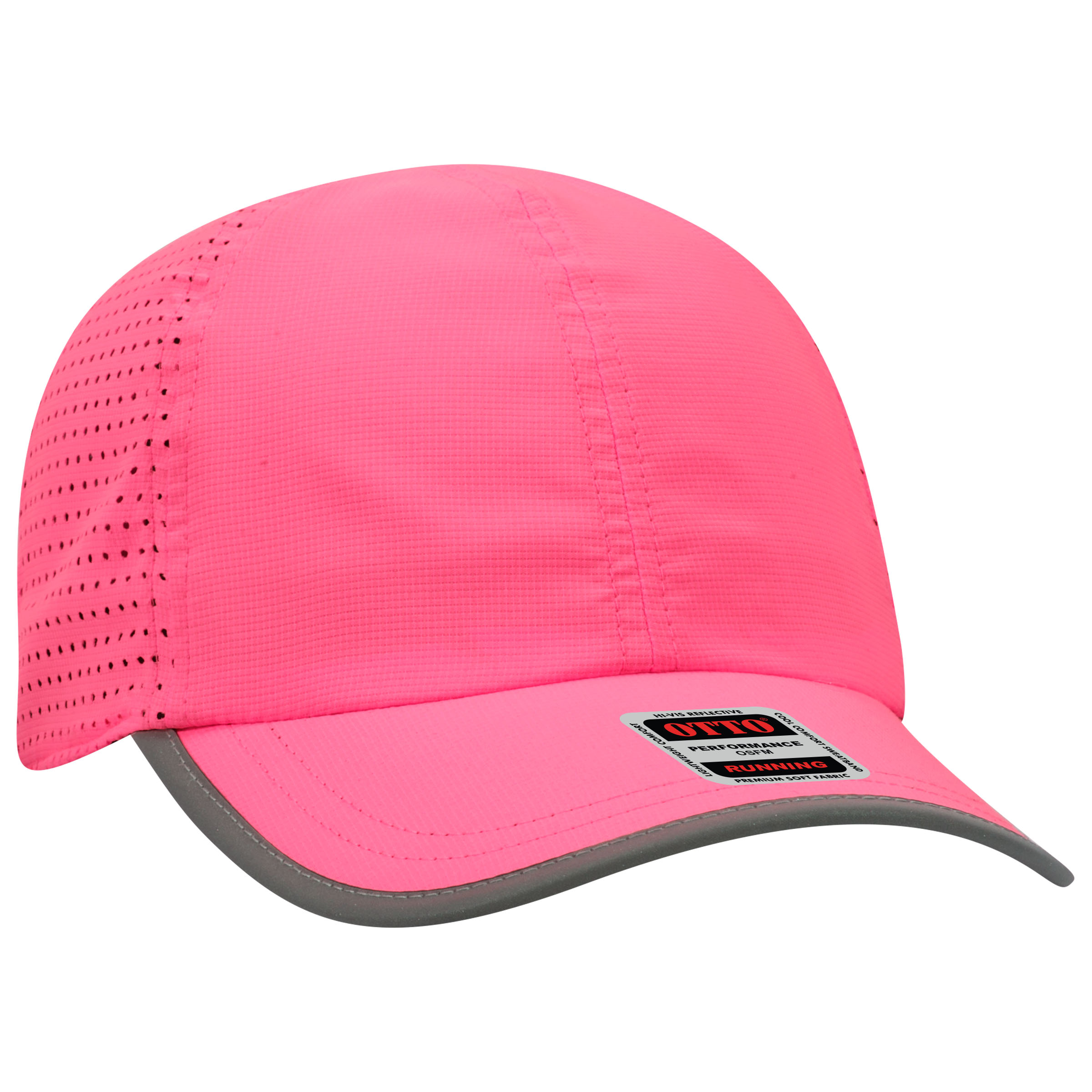 OTTO CAP Reflective 6 Panel Running Hat 22