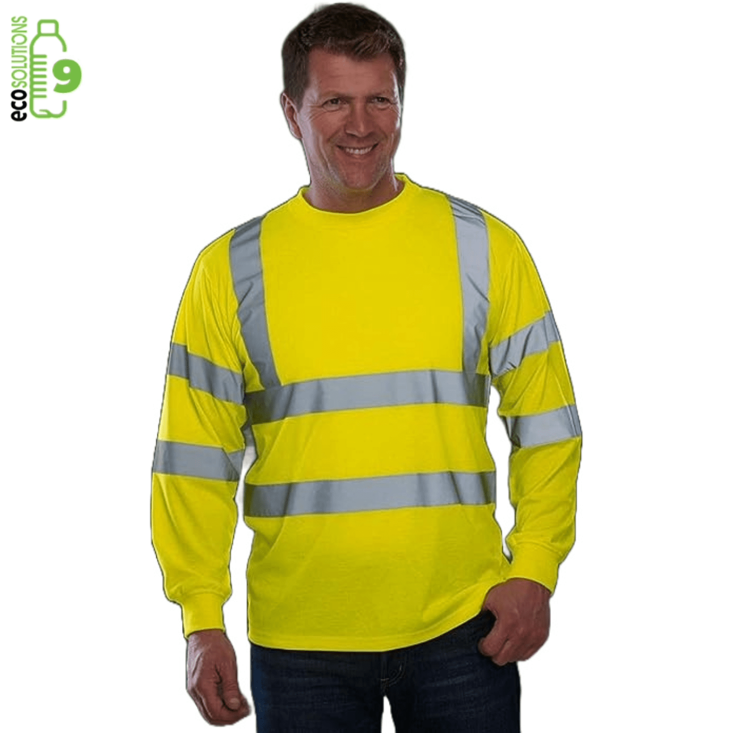Class 3 Green Choice Recycled Reflective Safety Tee Shirt 5