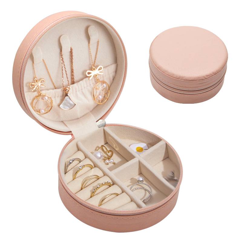 Circular Jewelry box Storage Bag 4