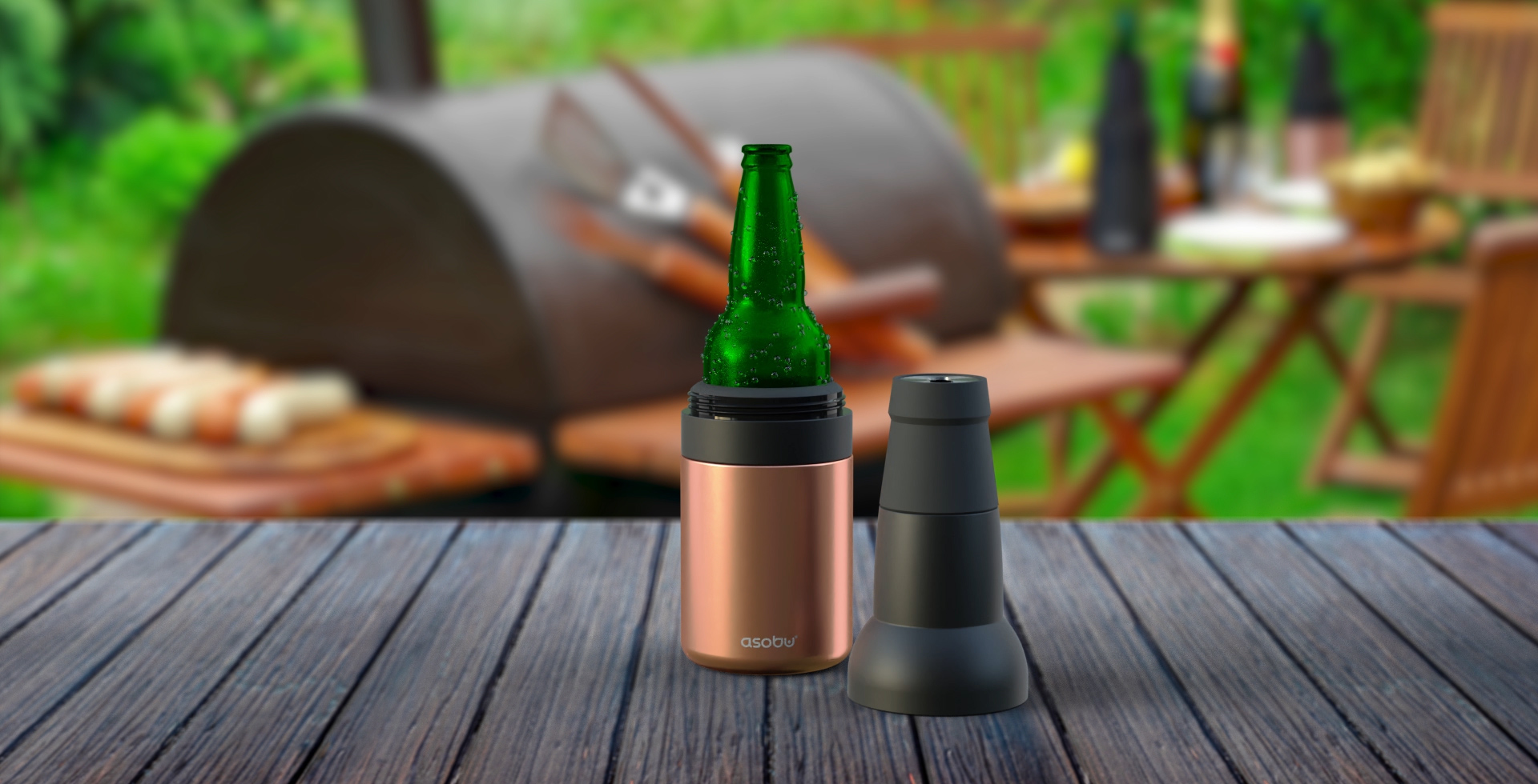Asobu Frosty Beer-2-Go Bottle Insulator 27