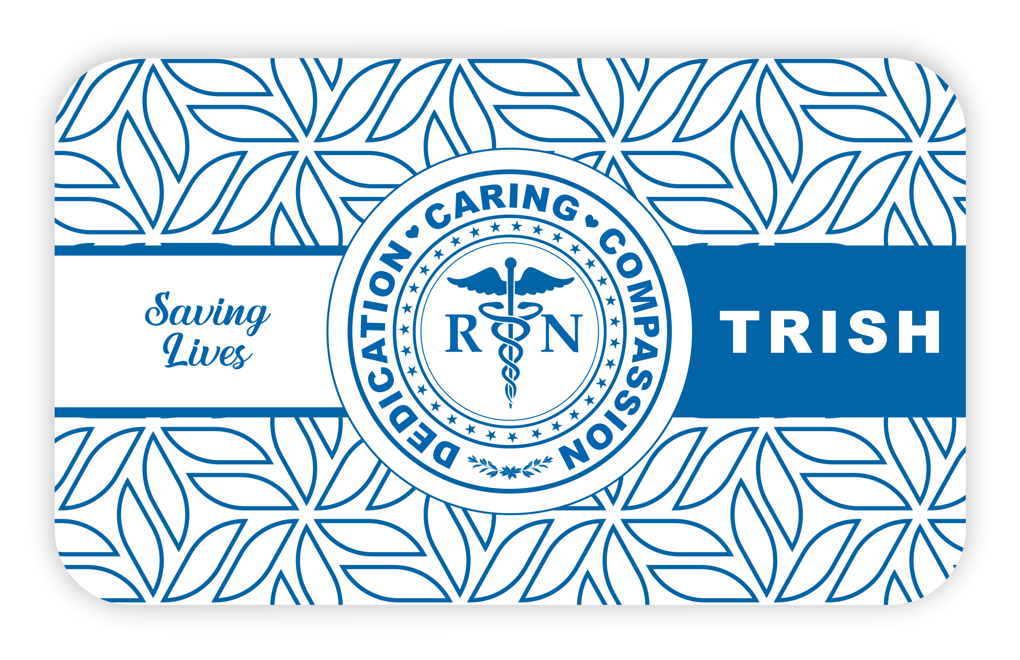 Large Name Badge Logo And Text 2