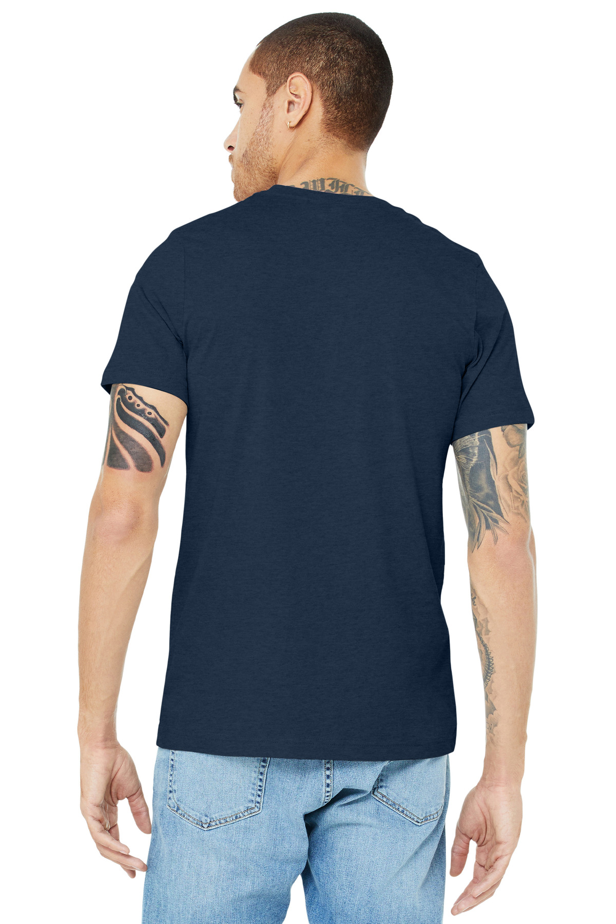 BELLA+CANVAS Unisex Heather CVC Short Sleeve Tee. BC3001CVC 462