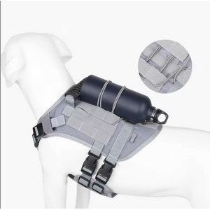 Harness with Handle Tactical Dog Harness Vest 3