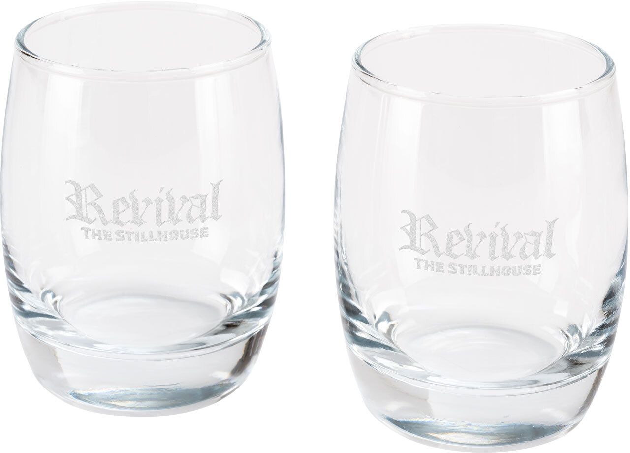 ETCHED WHISKEY GLASS 6 OZ 13