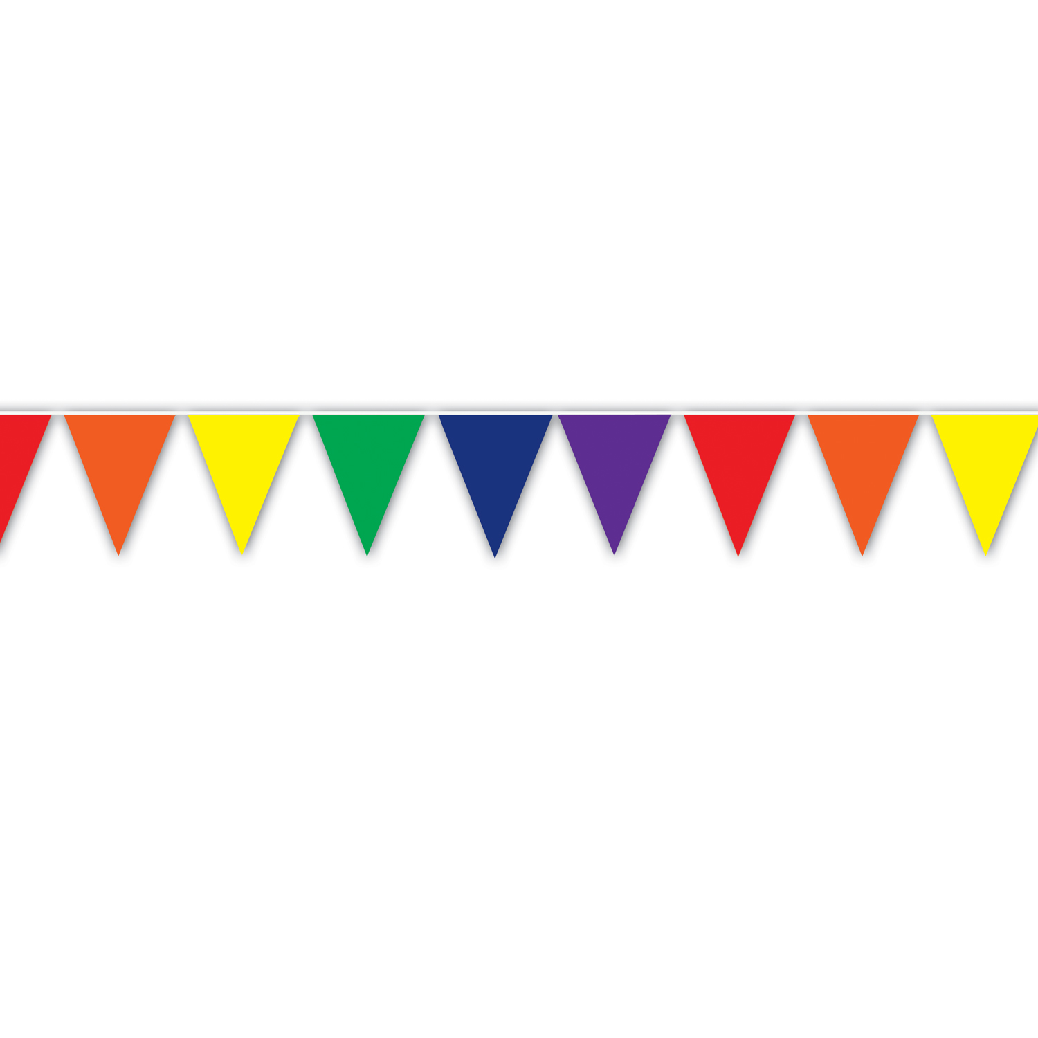 Rainbow Outdoor Pennant Banners