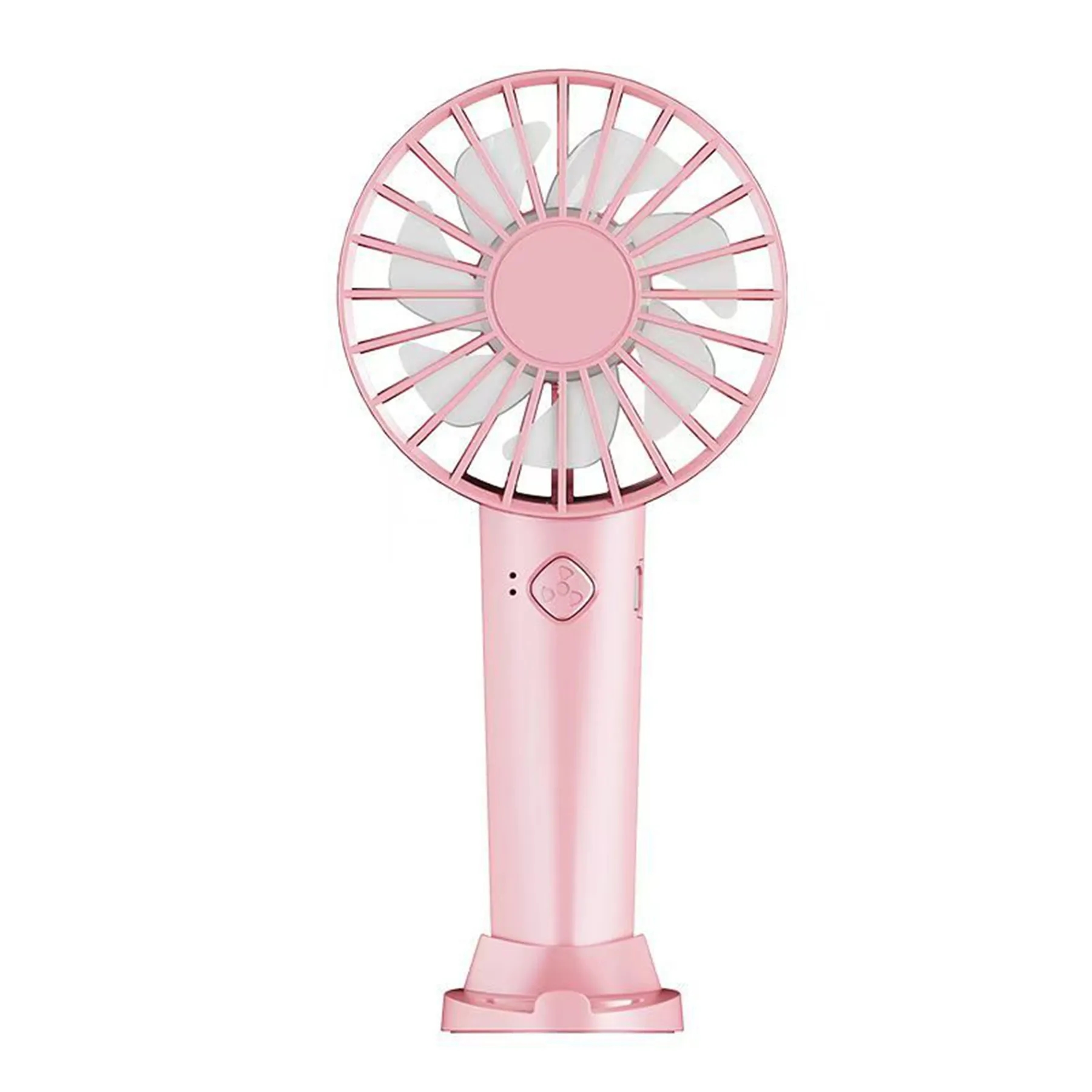 500 mAh Rechargeable Hand Held Fan with Phone Holder 9