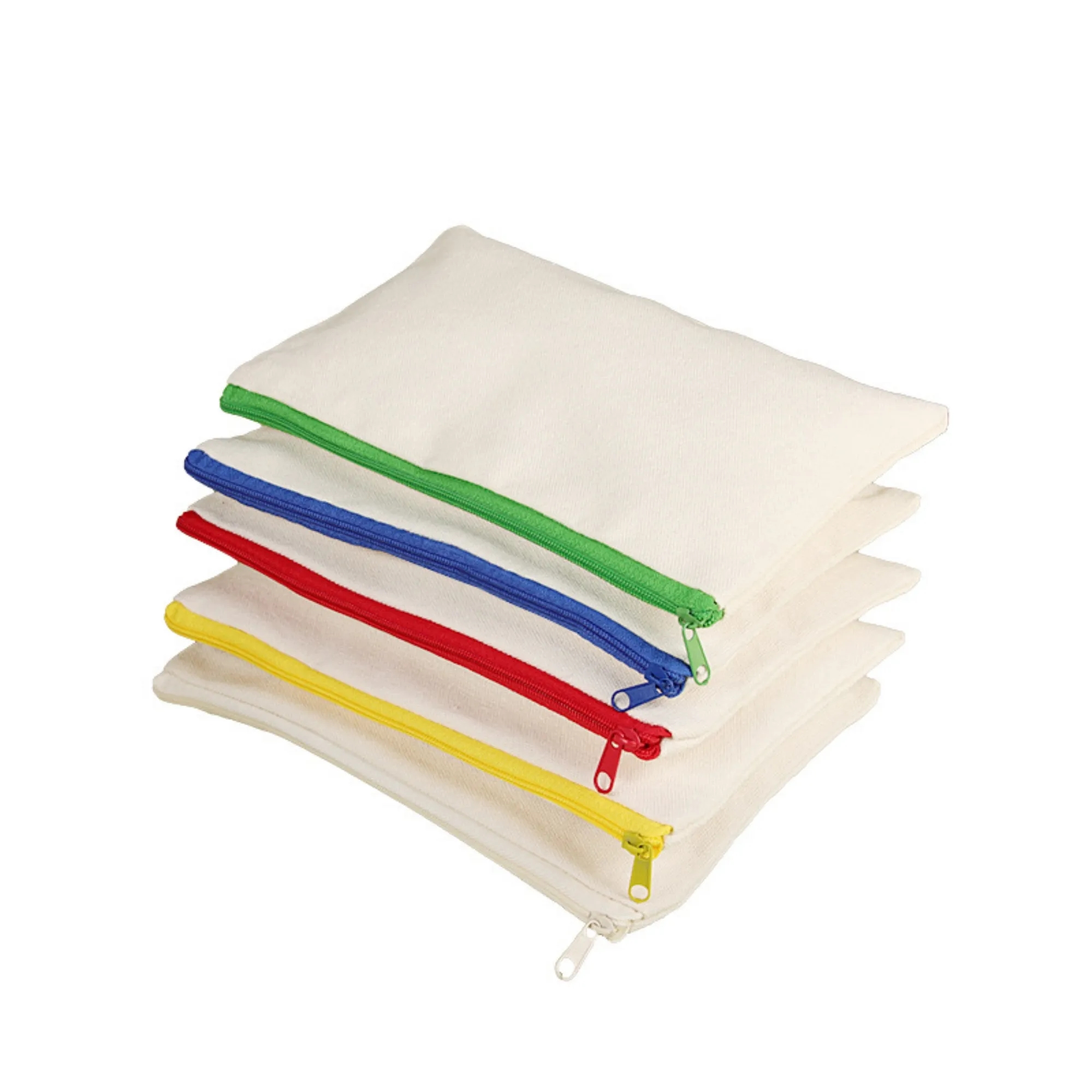 Durable Eco Canvas Pencil Pouch Pen Bags 3