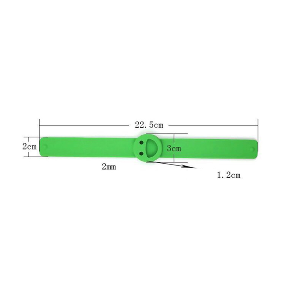 Children silicone mosquito repellent bracelet clap ring 10