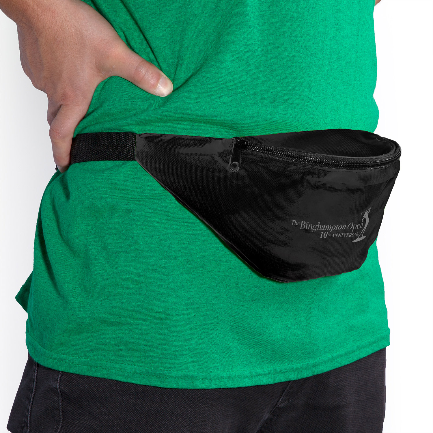Sidekick Polyester Fanny Pack (1 Color Imprint) 4