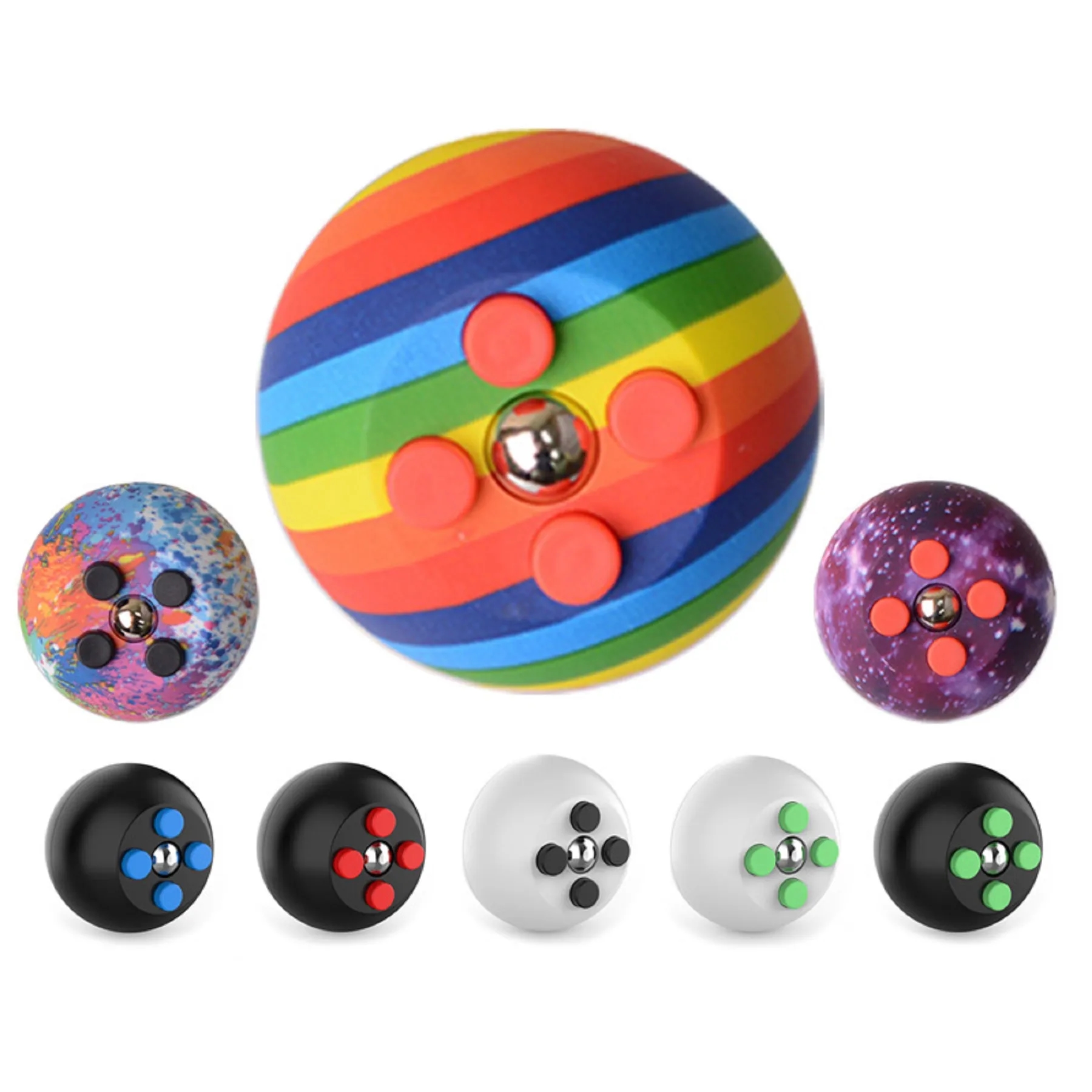 Spherical Stress Relief Magic Fingertip Toy 9