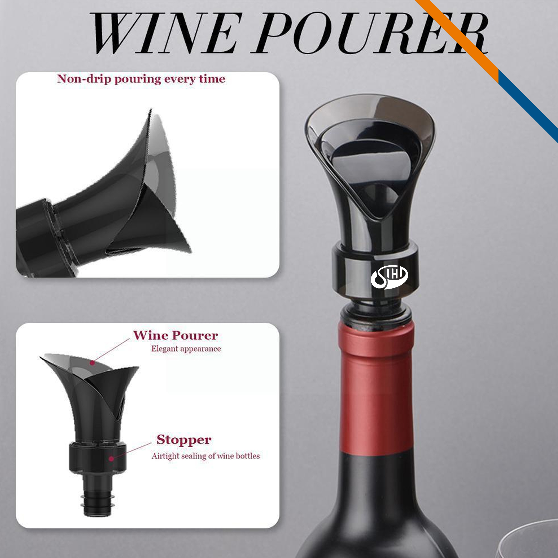 Onnor 2IN1 Wine Pourer 4