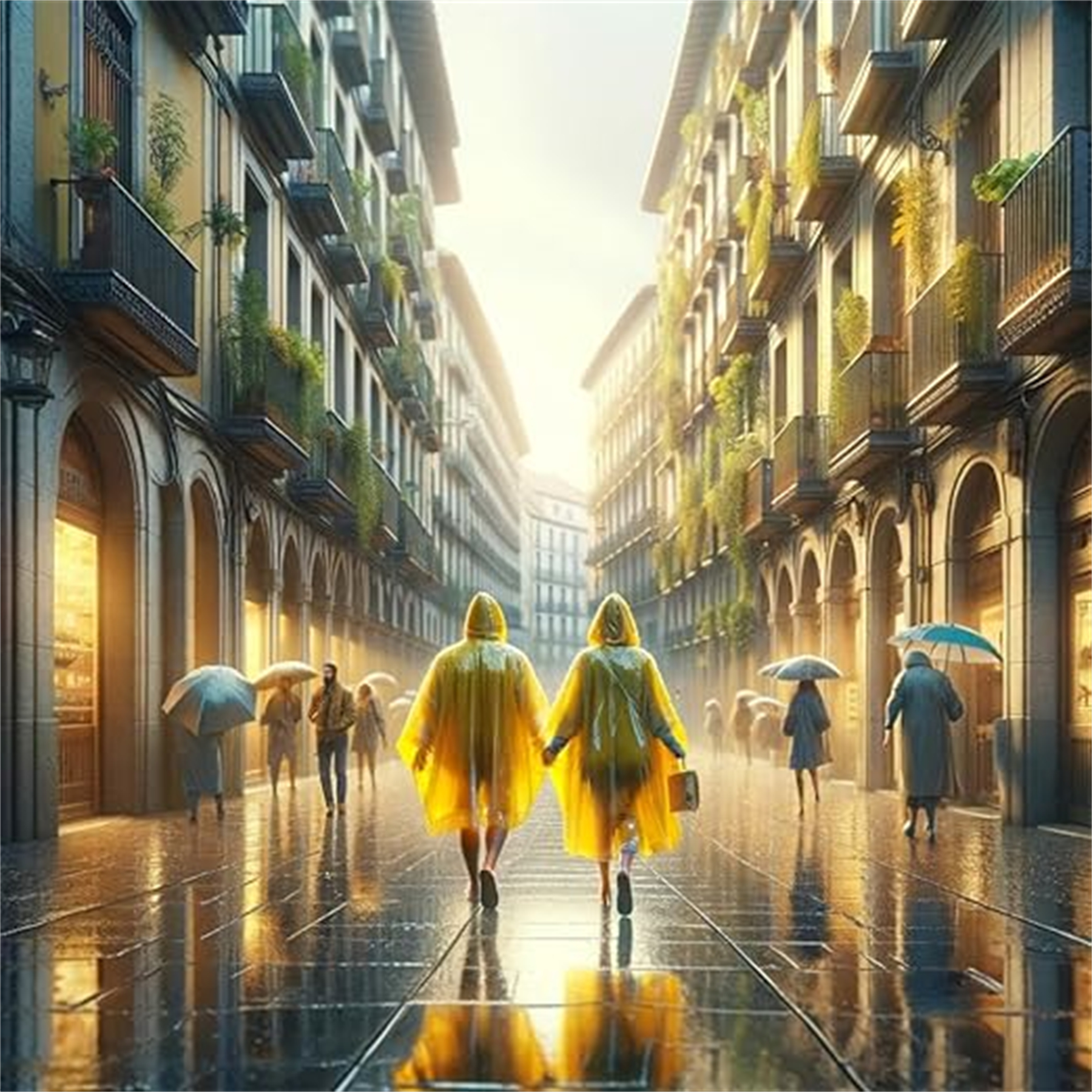 Disposable Rain Poncho for Adults 6