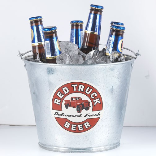 5 Quart Galvanized Metal Bucket 1