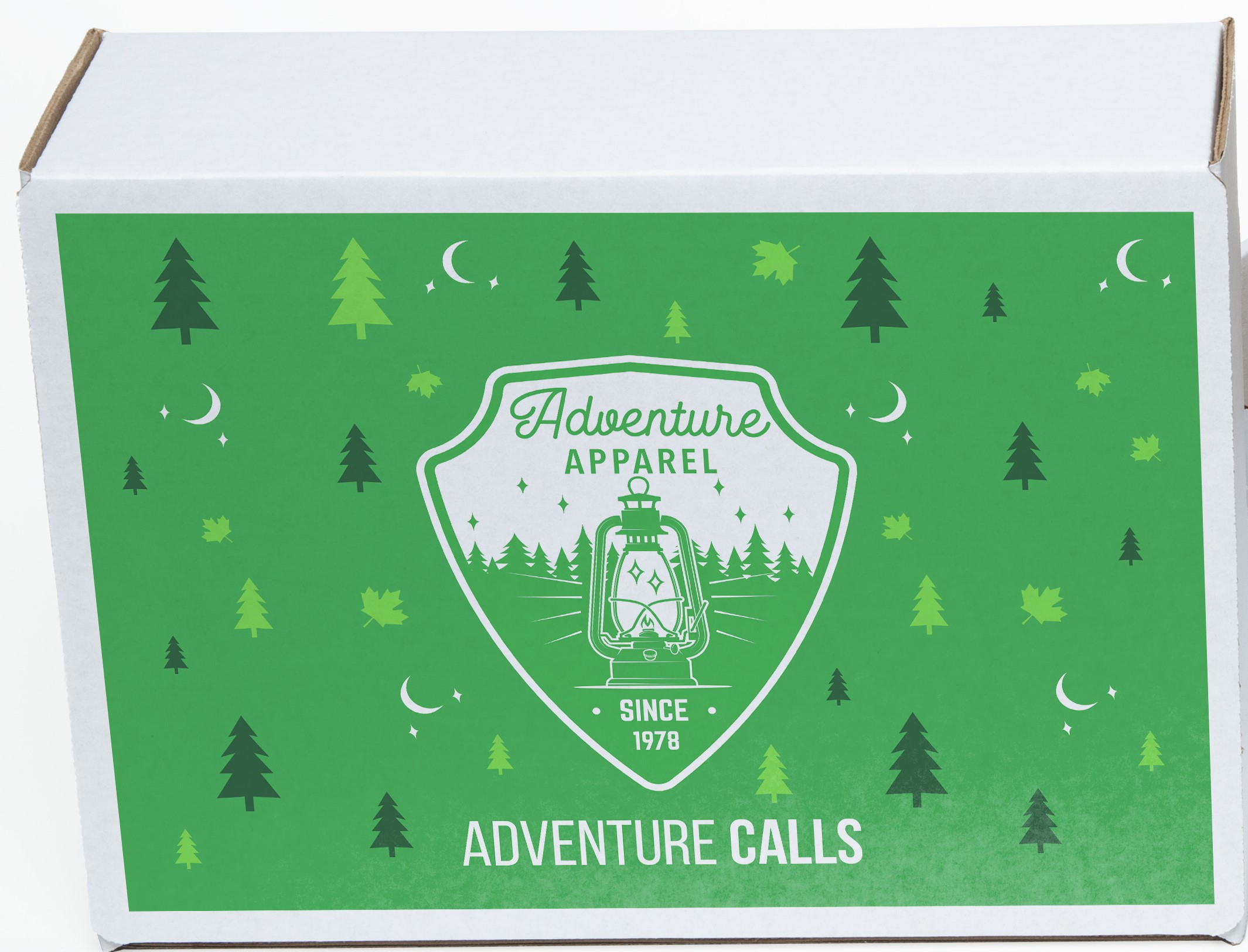 Full Color White Display Mailer Box w/Outside Imprint (12" x 9" x 4")