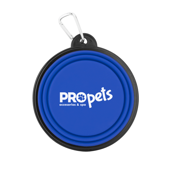 Collapsible Silicone Pet Bowl w/Carabiner 56