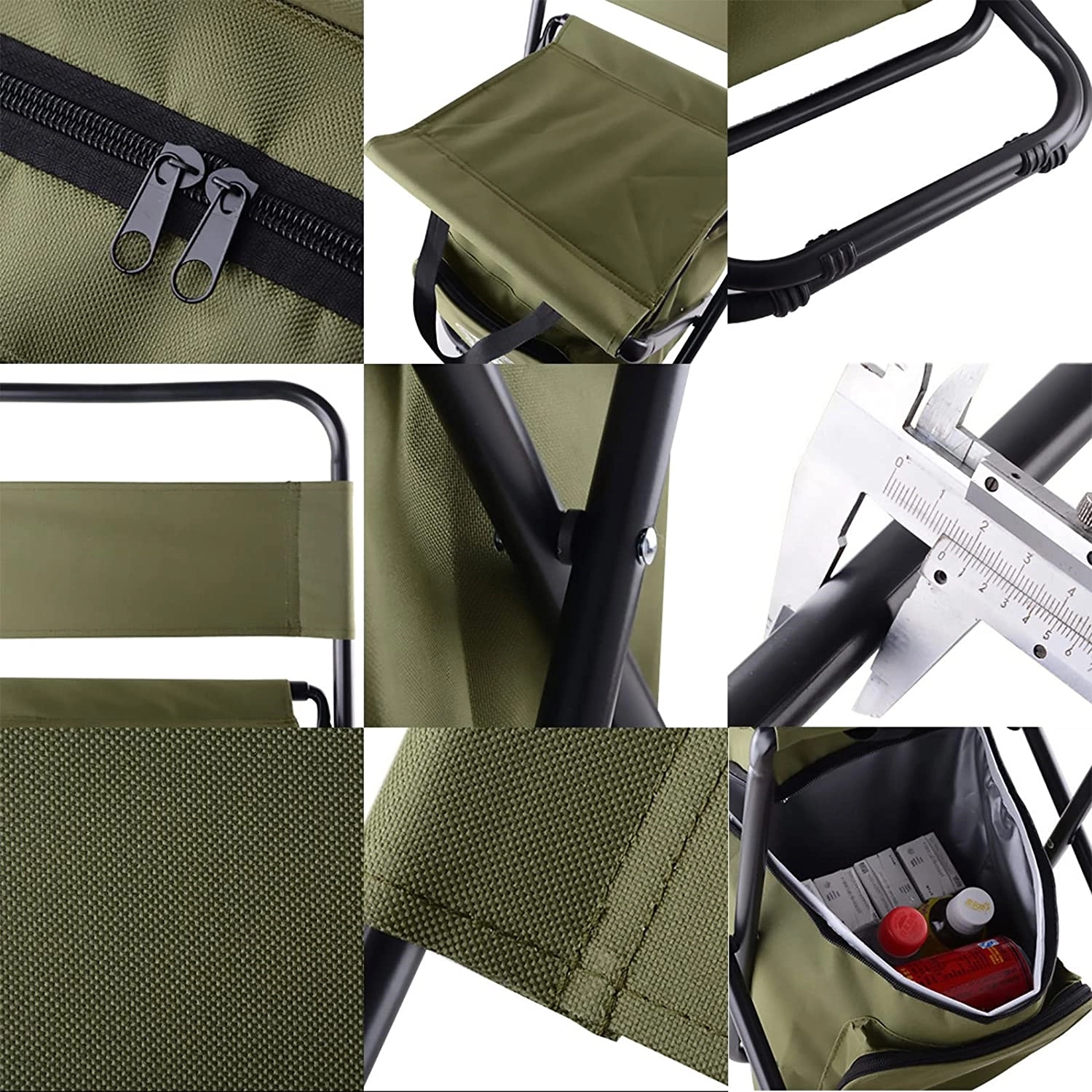 Folding Fishing Cooler Chair 2