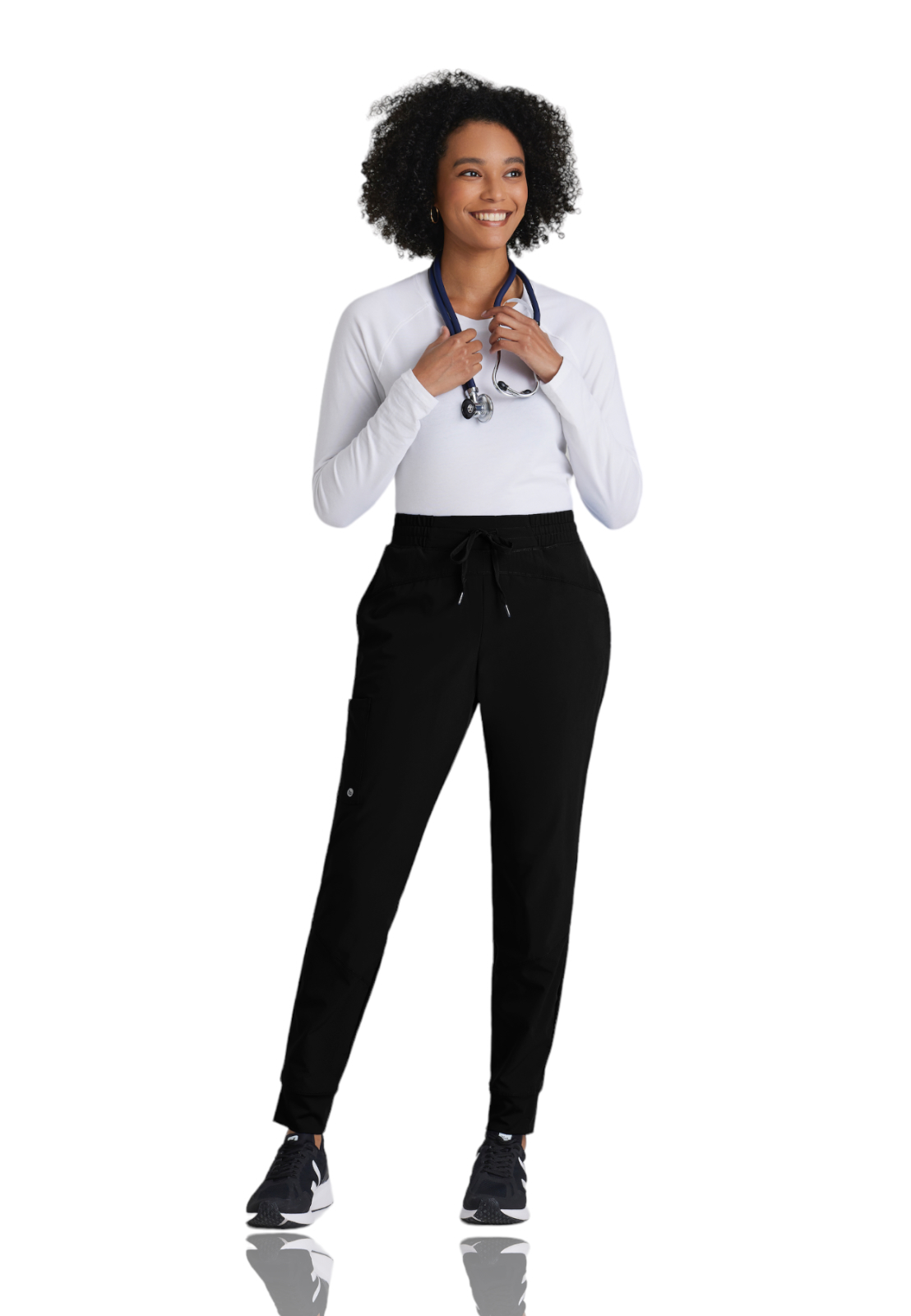 Barco One - Women's Three-Pocket Mid-Rise Boost Jogger Scrub Pant 32