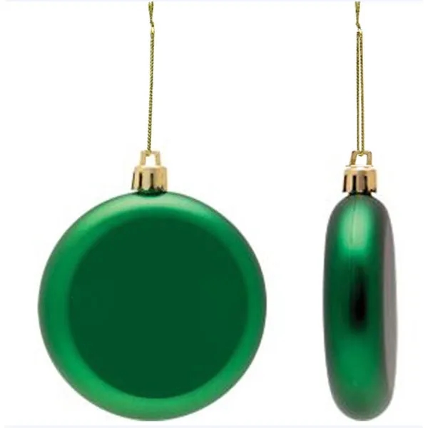 Shatterproof Flat Christmas Ornaments 3