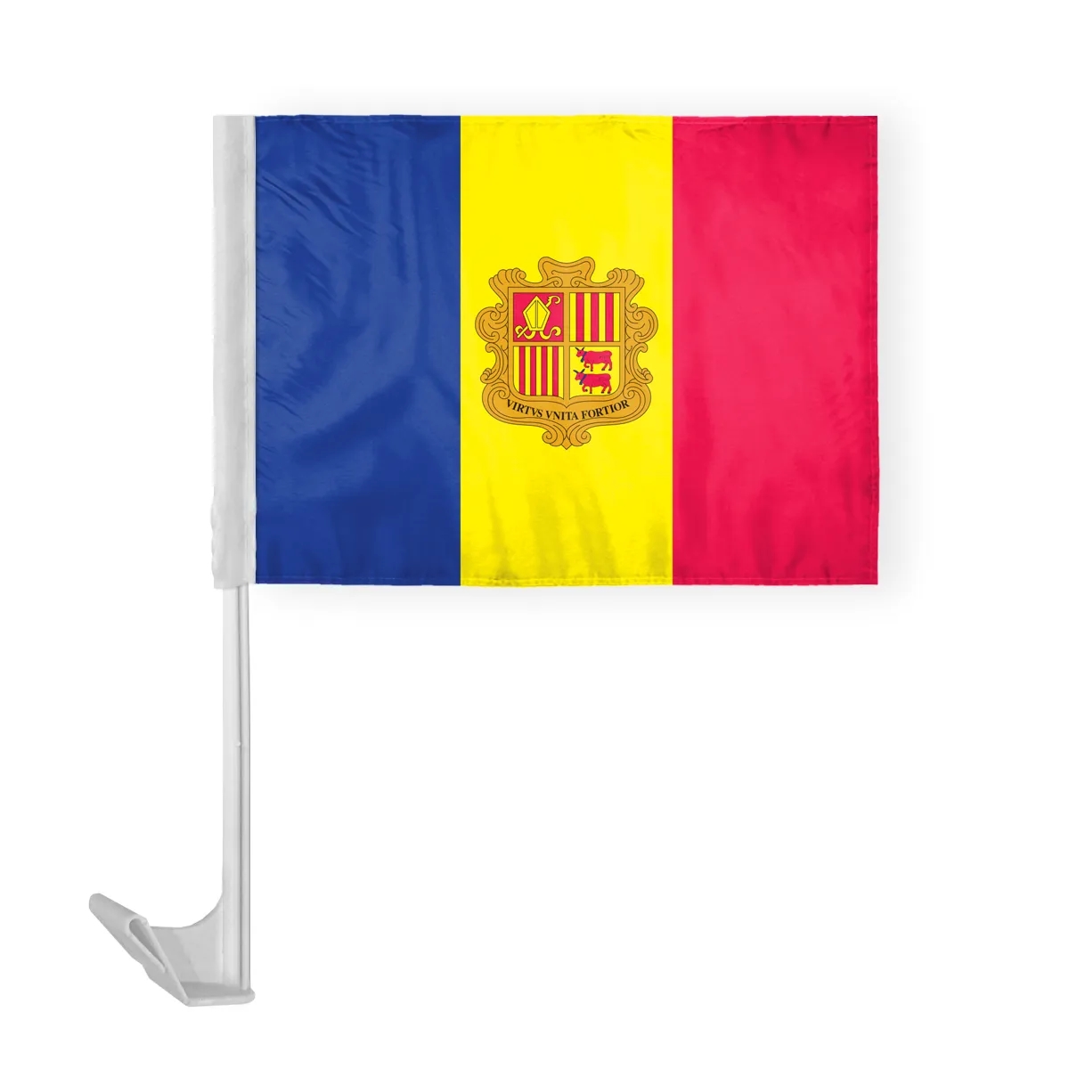 World Flag - Andorra with Seal 3
