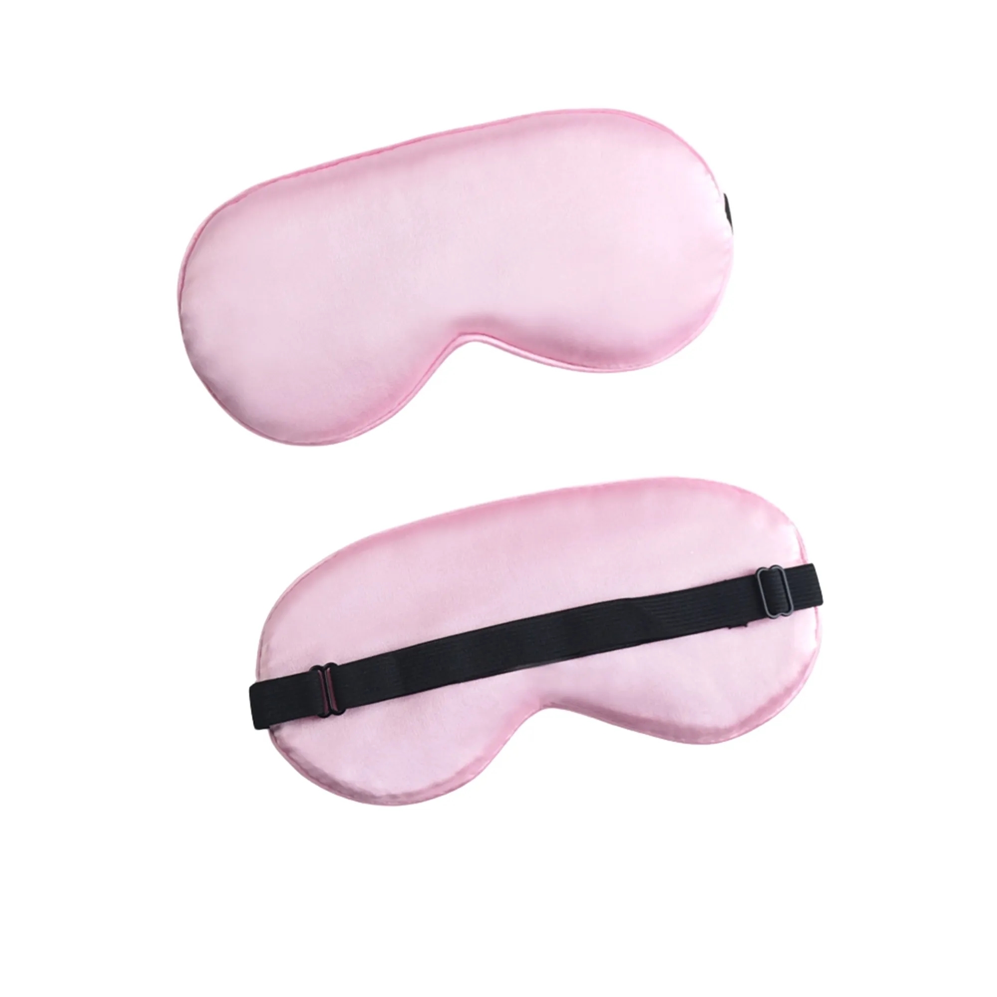 Adjustable Strap Breathable Silk Sleeping Mask Eye Cover 5