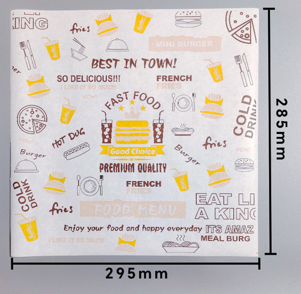 Food Wrapping Paper(100 Sheets Set) 5