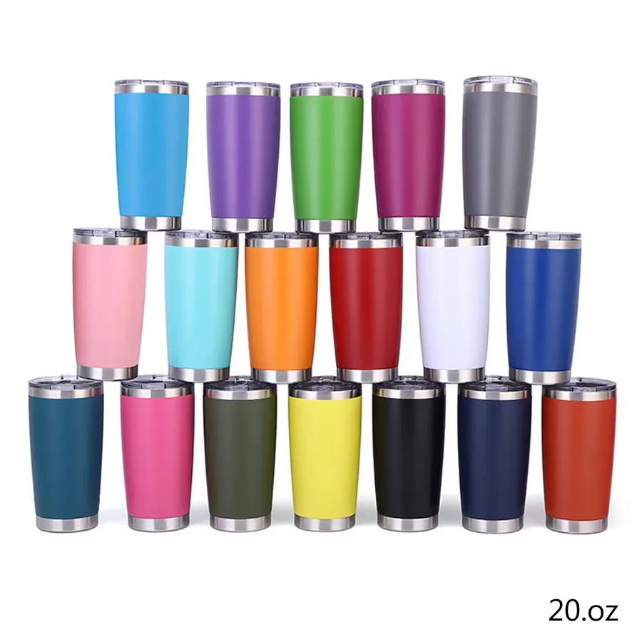 Double Wall Stainless Steel Tumbler -20 oz 1