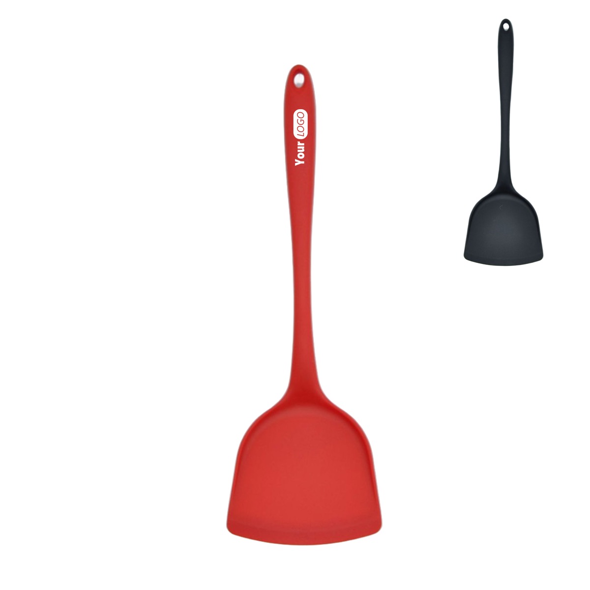 Red Kitchen Silicone Turner 3