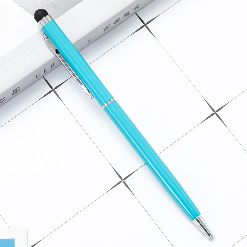 2 IN 1 METAL STYLUS BALLPOINT PEN 10