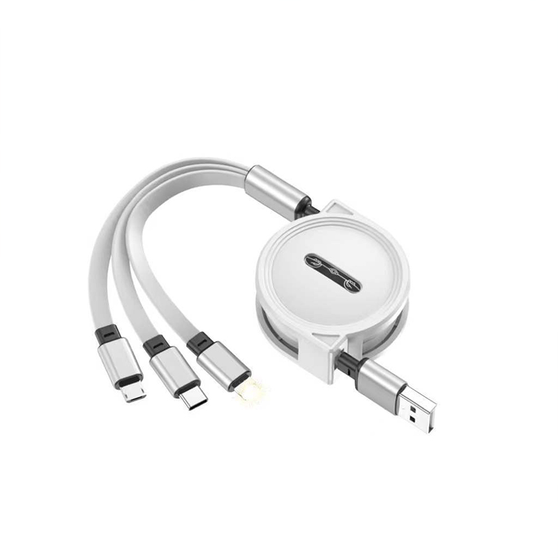 Fast charging mobile phone one for three charging cable 4
