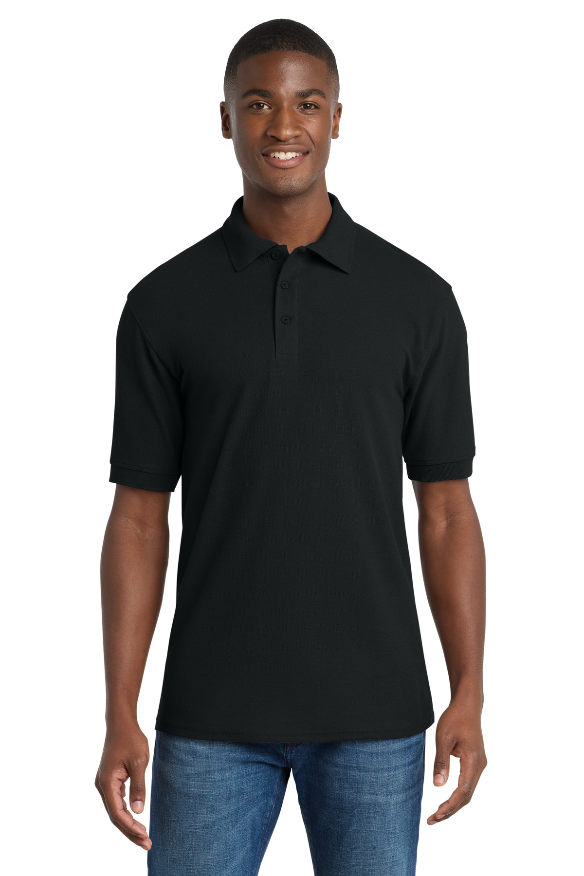 Port & Co Core Blend Pique Polo. KP155 49