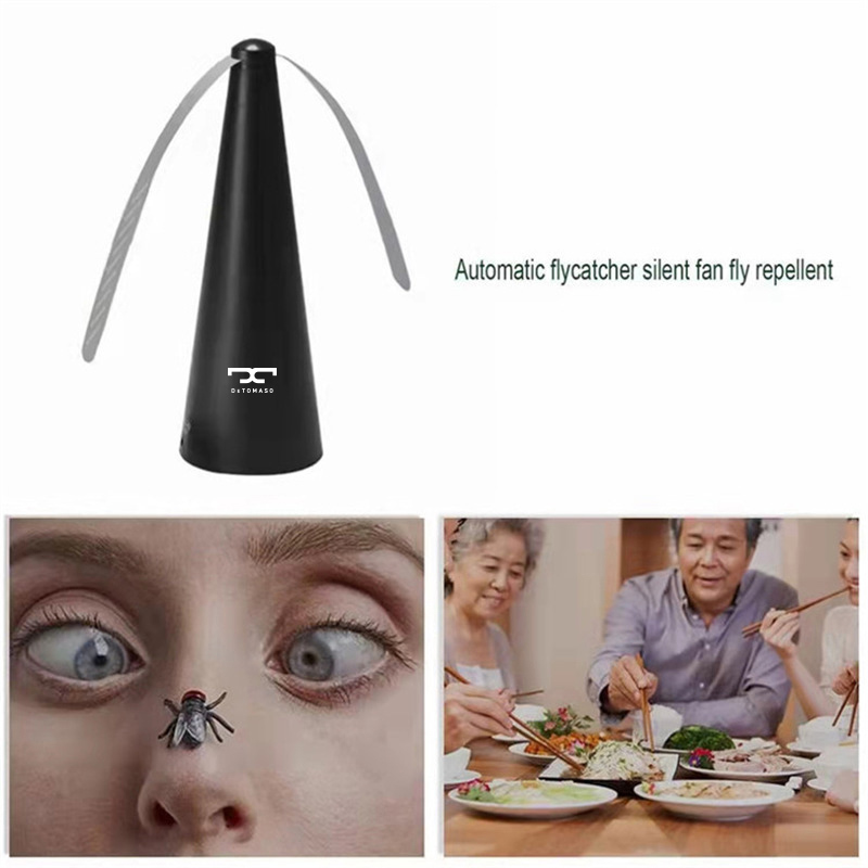 Portable Fly Fans with Holographic Blades for Indoor and Outdoor Use, Keep Flies Away 2