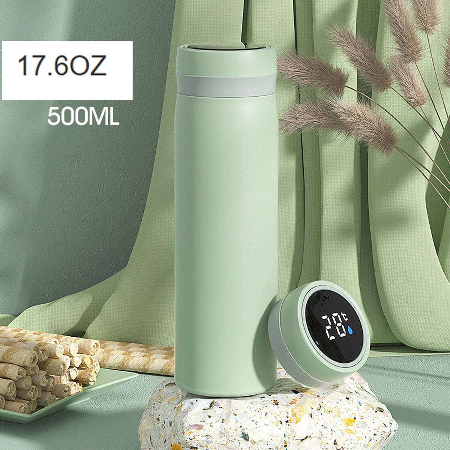 17.6oz Intelligent temperature display insulated bottle 3