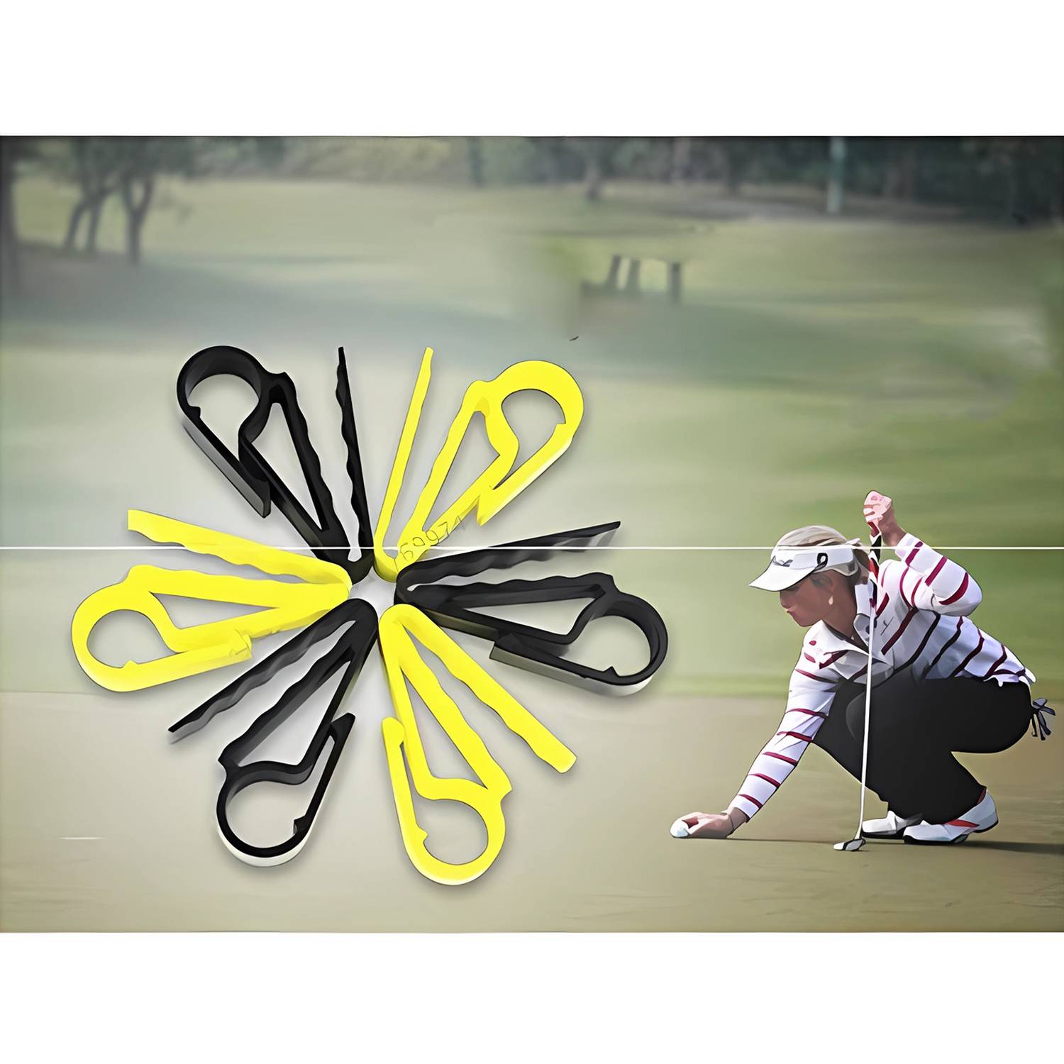 Golfer Cigar Holder Grip Clip 1