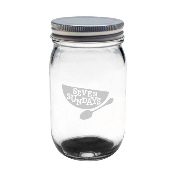 Homemade 16 oz. Canning Lids Mason Jar 55