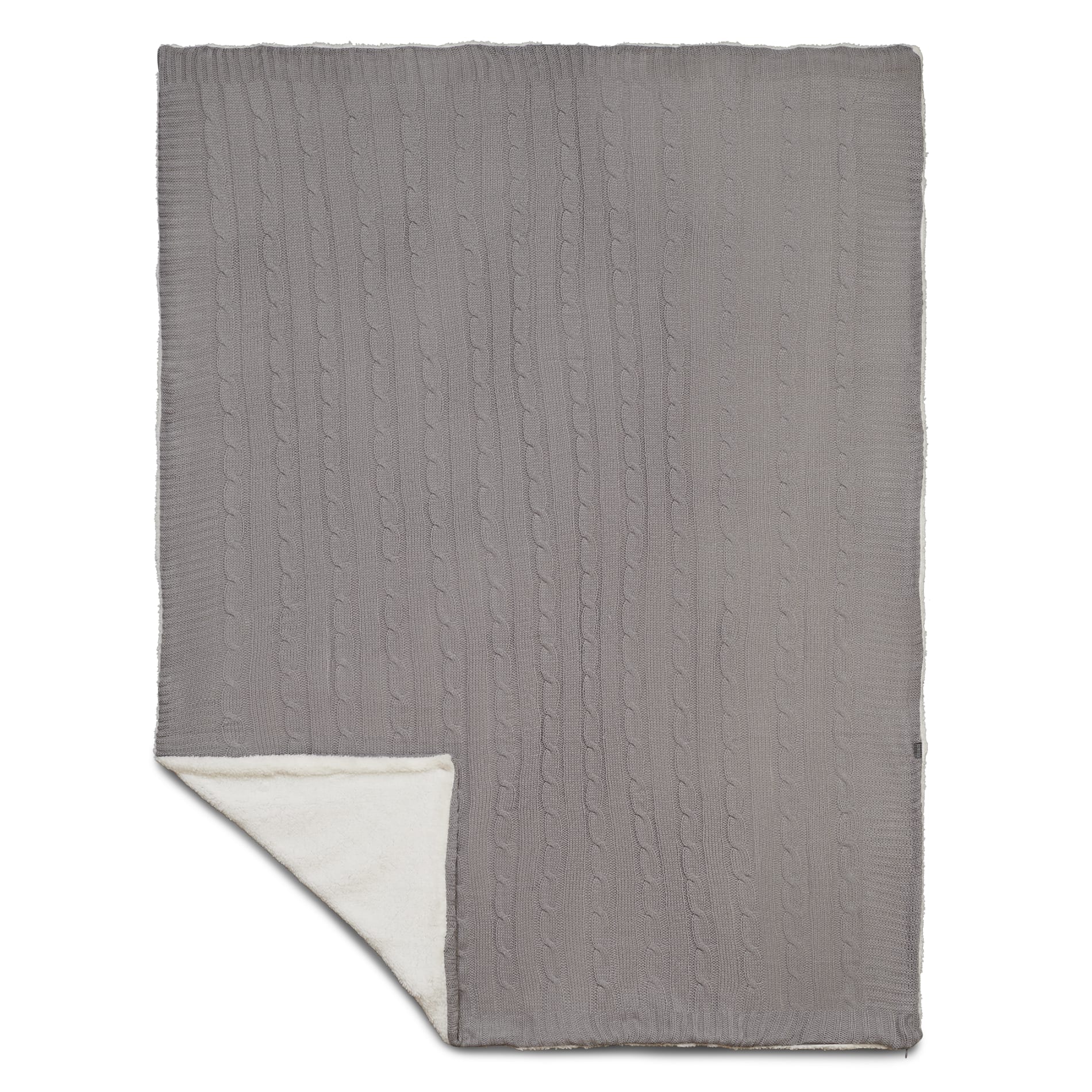 Field & Co.® Cable Knit Sherpa Blanket 105
