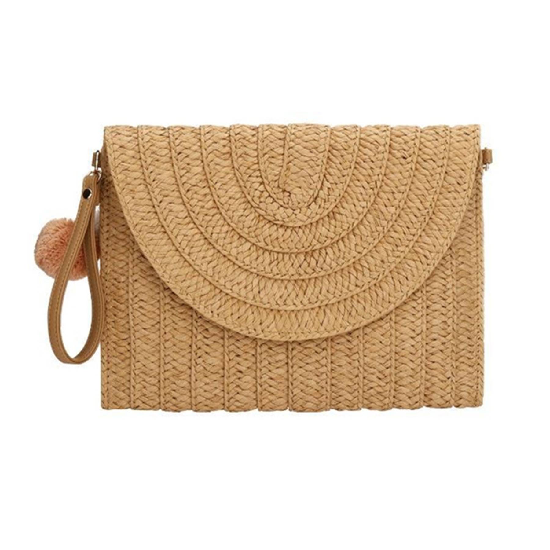 Woven Women Summer Beach Shoulder Bag 3